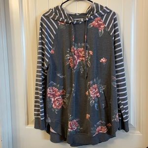 Maurice’s floral hoodie
